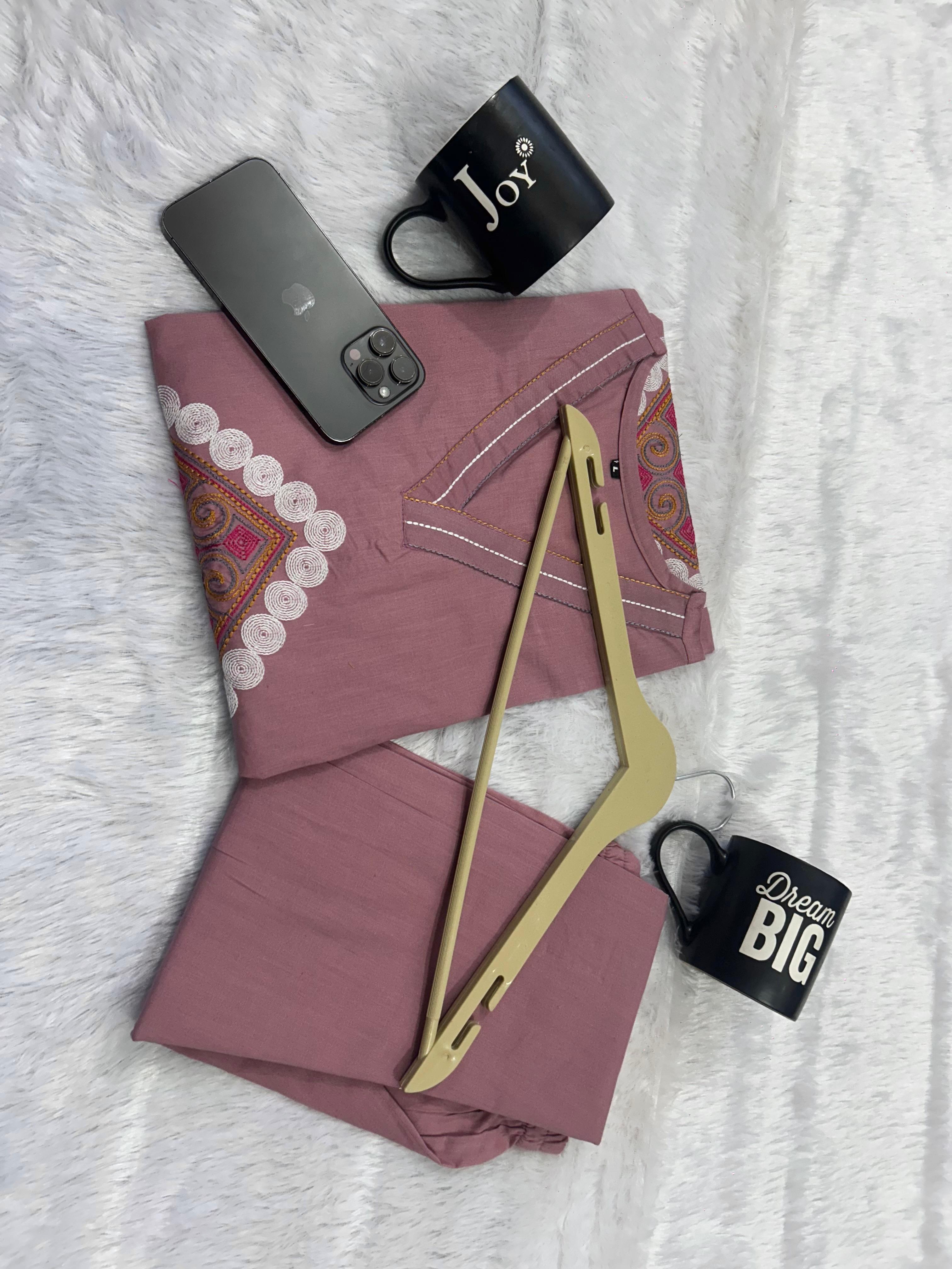 Pure Cotton Kurti Pant Set